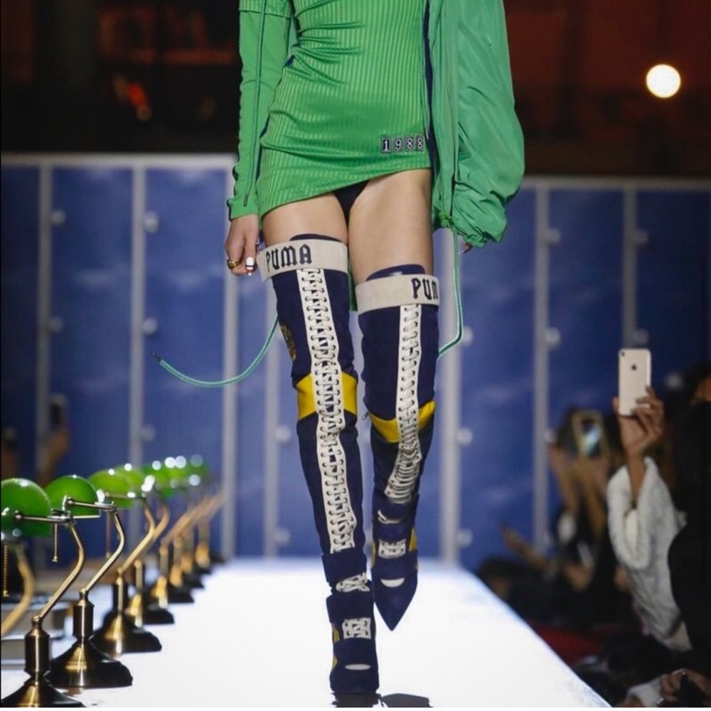 Fenty X puma thigh high boots